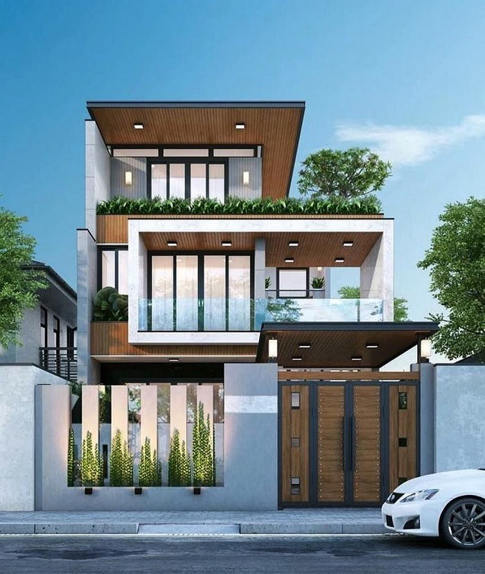 top 10 mẫu nhà 3 tầng đẹp nhất năm 2024